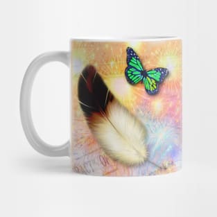 The Concept of Time, Birds and Butterflies Mug